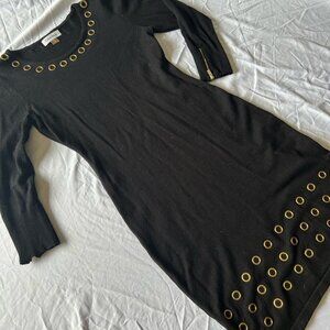 Black Knit Calvin Klein Dress